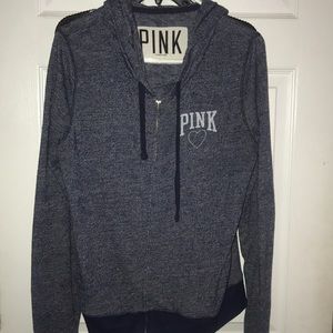 victorias secret PINK zip up sweatshirt